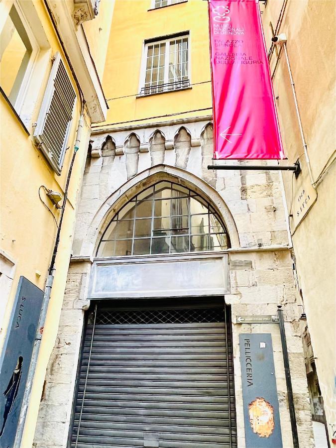 Rolli De Mar - Il Tuo Appartamento Rolli Nel Cuore Di Genova, Acquario E Porto Antico Luaran gambar
